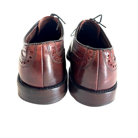 Allen Edmonds Cambridge Shell Cordovan Wingtip Dress Shoes Brown, 8685, Size 9 C main image 5